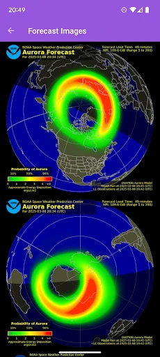 My Aurora Forecast & Alerts screenshot