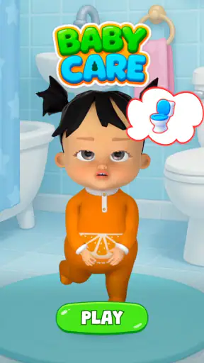 My Baby Care Toddler Girl Game screenshot