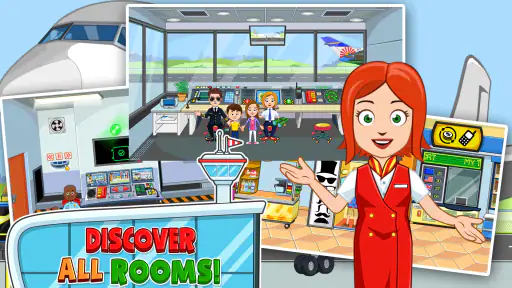 My Town : Airport screenshot