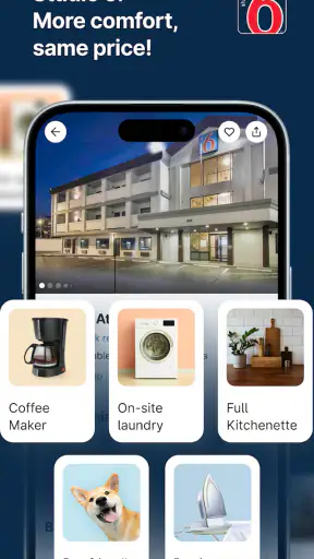 Motel6 My6: Book Hotels & Save screenshot