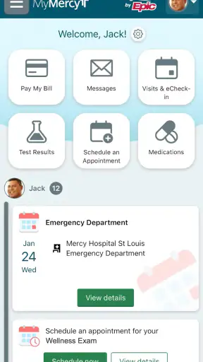 MyMercy screenshot