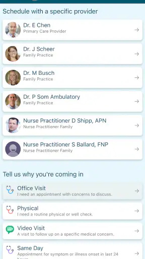 MyMercy screenshot