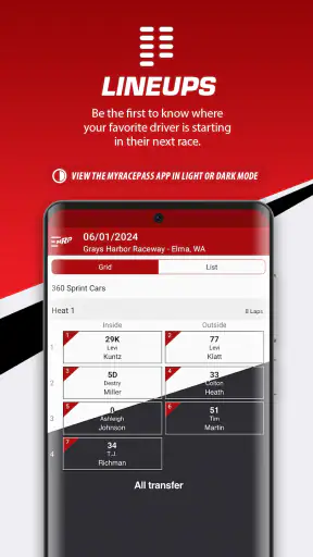 MyRacePass - Official MRP App screenshot