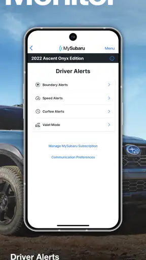 MySubaru screenshot