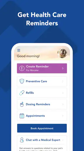 myVCA screenshot