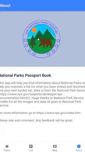 National Parks: Passport Guide screenshot