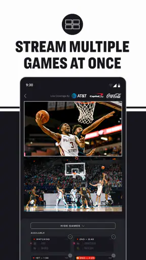 NCAA March Madness Live screenshot