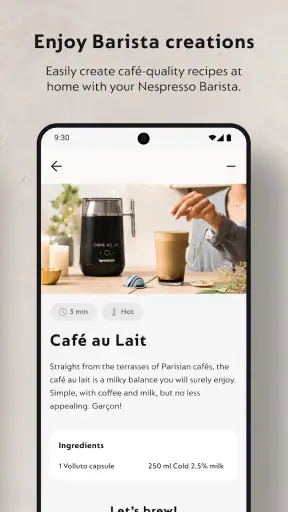 Nespresso Smart screenshot