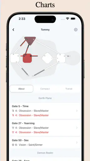 Neutrino Design - Human Design screenshot