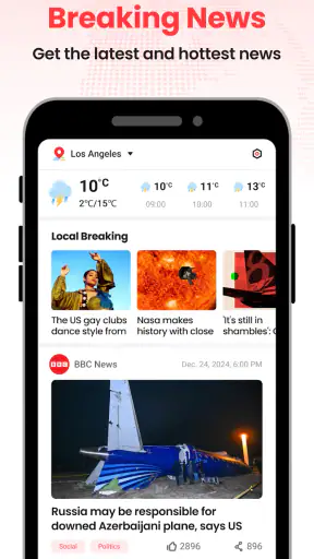 News Home - Latest & Breaking screenshot
