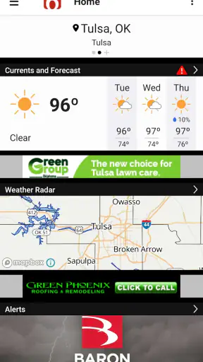 News On 6 Weather screenshot