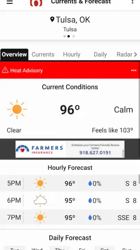 News On 6 Weather screenshot