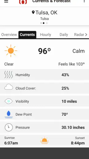 News On 6 Weather screenshot