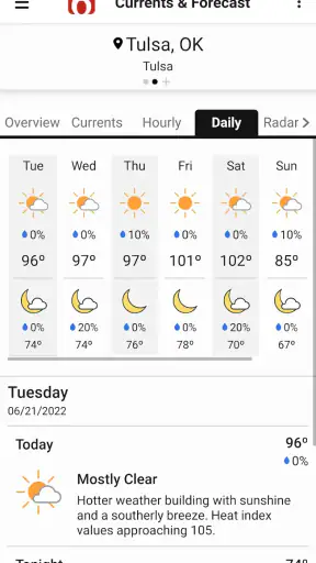 News On 6 Weather screenshot