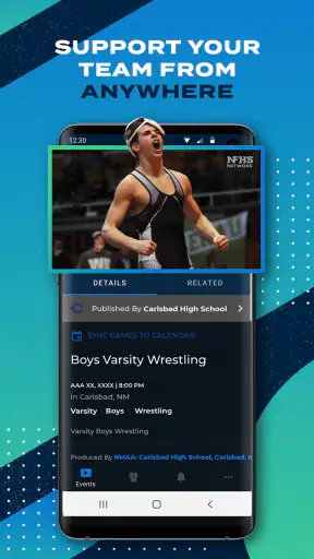 NFHS Network screenshot