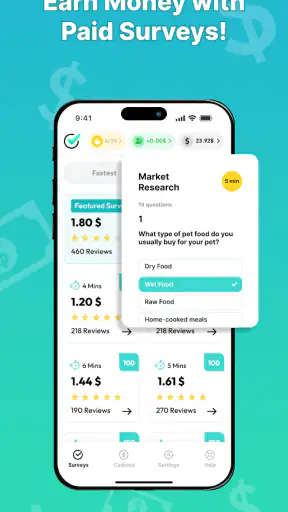 NiceSurveys - Paid Surveys screenshot