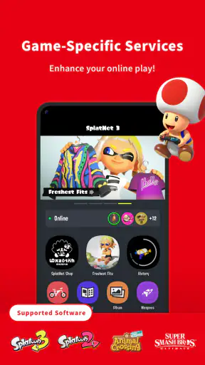 Nintendo Switch App screenshot