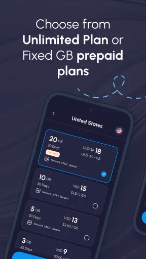 Nomad eSIM: Prepaid Data Plan screenshot