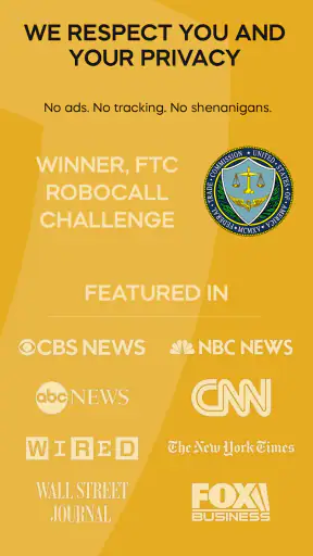 Nomorobo Basic Robocall Block screenshot