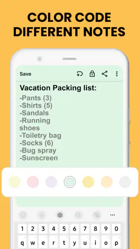 Notes, Notepad, To-Do Launcher screenshot