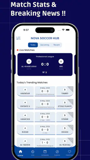 Nova Soccer Hub screenshot