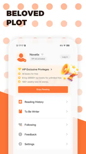 Novelix screenshot