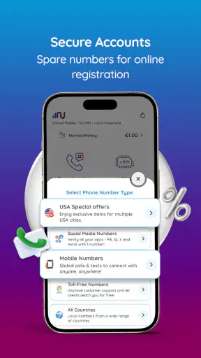 Numero: Number - Data - Call screenshot