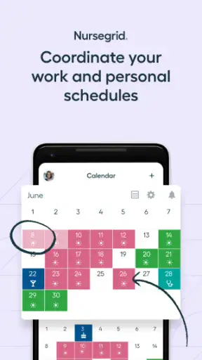 NurseGrid: Nursing Calendar screenshot