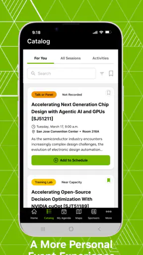 NVIDIA GTC screenshot
