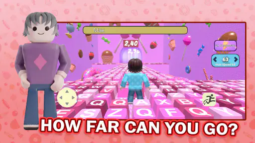 Obby Keyboard ASMR Runner screenshot