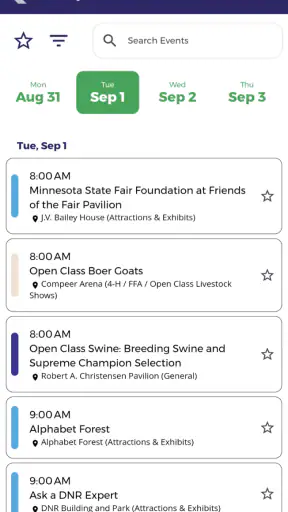 Official MN State Fair App screenshot