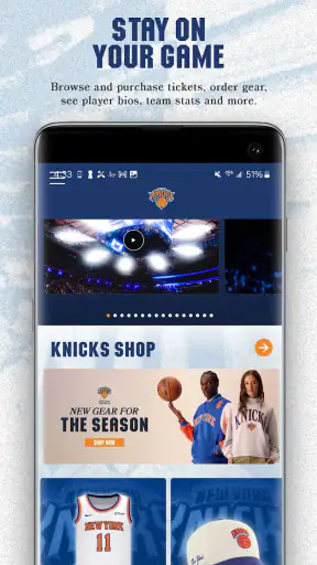 Official New York Knicks App screenshot