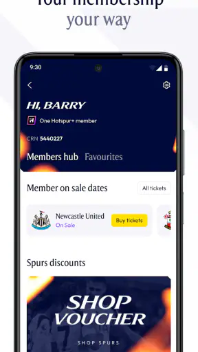 Official Spurs App screenshot