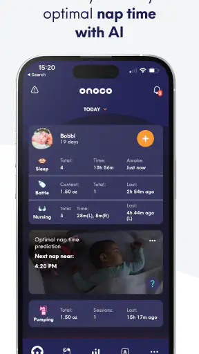 Onoco - Shareable Baby tracker screenshot