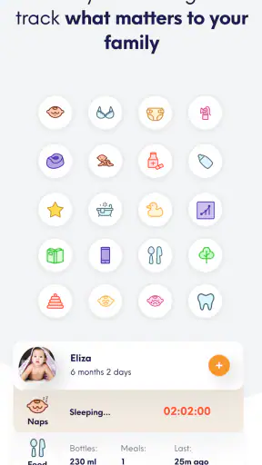 Onoco - Shareable Baby tracker screenshot