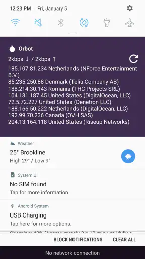 Orbot: Tor for Android screenshot
