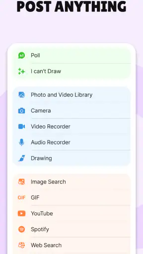 Padlet screenshot