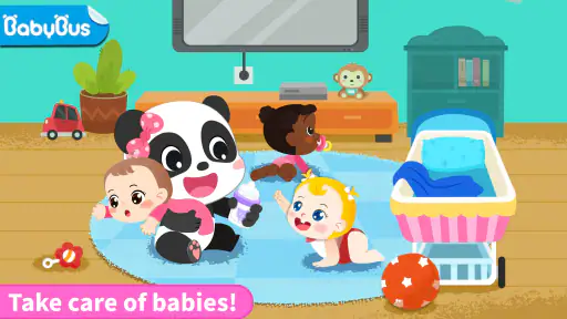 Panda Games: Baby Girls Care screenshot