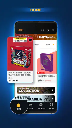 Panini Direct screenshot