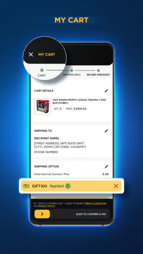 Panini Direct screenshot