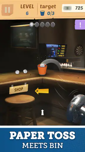 Paper Toss Office - Jerk Boss screenshot