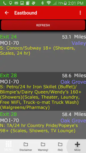 ParkMyRig, Truck Parking Guide screenshot