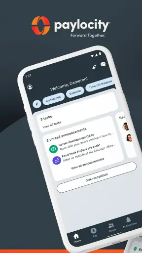 Paylocity screenshot