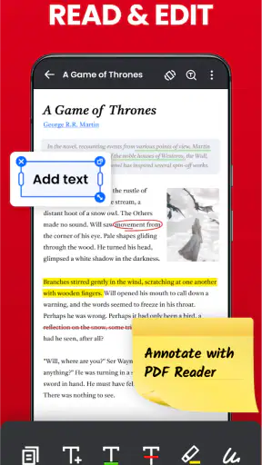 PDF Reader - PDF Editor screenshot