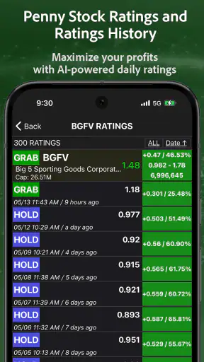 PennyGems: Screen Penny Stocks screenshot