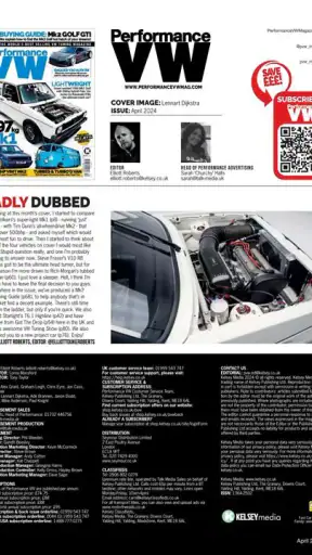 Performance VW Magazine screenshot