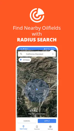 Petrix Maps Oilfield Navigator screenshot