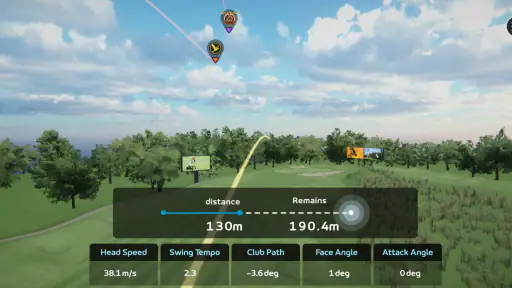 PhiGolf screenshot