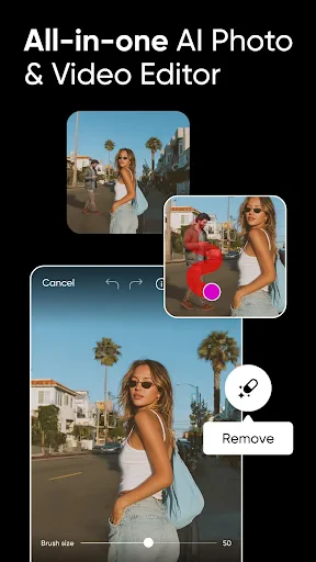Picsart AI Photo Editor, Video screenshot