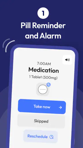 Pill Reminder & Health Tracker screenshot